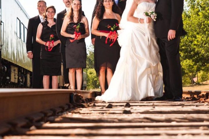a group of people posing for the camera